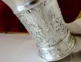Калаена чаша с колоритни селски сцени. , снимка 6