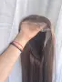 НОВА Кафява естествена перука! 100% високо качество, снимка 9