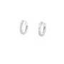 Златни обеци с диаманти 0,23Ct. чистота:SI модел:42557-1, снимка 3