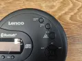 Дискемн Lenco CD-300BK – Модерен преносим CD/MP3 плейър с безжична Bluetooth връзка. Чисто нов. Пъле, снимка 6
