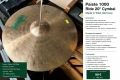 Paiste 1000 Ride 20" Drum Cymbal West Germany - 20 инча райд чинел, снимка 1