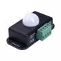 PIR сензор за движение 12V-24V 6A – Превключвател за LED ленти и автомобилно осветление 10225, снимка 3
