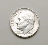 10 цента сащ 1961 сребро, снимка 1