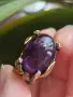 Красив сребърен пръстен с Аметист, снимка 6