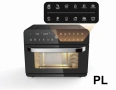 Air Fryer Фурна ZEPHYR Deluxe XXL – 25L, 1800W, 12в1 Код P2701, снимка 3