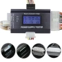 LEAGY 20/24 4/6/8 пинов 4.6 см LCD тестер за захранване за компютър, SATA, IDE, HDD, ATX, ITX НОВО, снимка 1