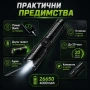 Мощен далекобоен лазерен прожектор LED фенер Power Bank USB за лов риболов къмпинг туризъм работа, снимка 3