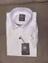Бяла нова мъжка риза с кент яка Slim Fit Easy Iron, снимка 1