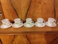 Сервиз за кафе френски аркопал "Виолетки", снимка 2