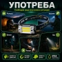 Мощен акумулаторен челник със сензор USB LED фенер за глава къмпинг лов риболов бягане работа, снимка 3