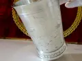 Калаена чаша с живописни ловни сцени. , снимка 6