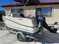 Лодка Quicksilver 455 Cabin 2017 с регистриран колесар, снимка 2