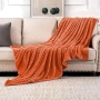 MIULEE пухкаво одеяло 150x200см Orange Red, снимка 2