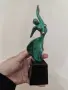 Авторска скулптура-"Bolero"на Александър Пройнов ,пластиката е бронз и мраморен постамент, снимка 1