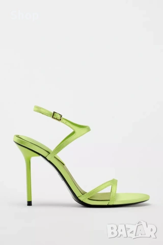 Сандали на ток на Zara 