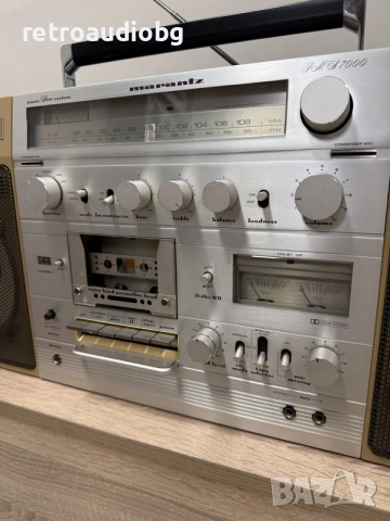 🔉Топ колекционерски радиокасетофон Boombox Marantz PMS-7000 - профилактиран🔉, снимка 6 - Радиокасетофони, транзистори - 55676976