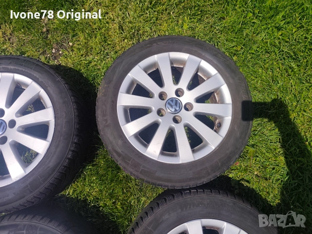 ПРОМОЦИЯ Джанти за VW АUDI,SKODA,SEAT 5x112 16 цола.Отлично състояние, снимка 4 - Гуми и джанти - 54495527
