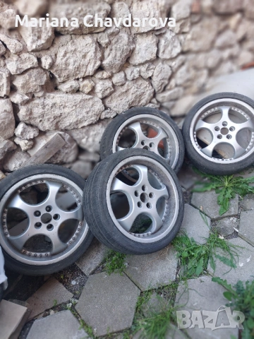 Джанти с гуми за голф 5 туаран 