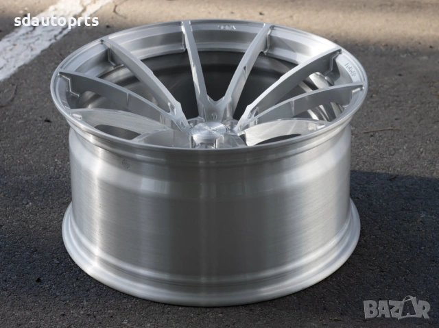 19” + 20” Yota Forged Ковани Джанти 5x112 BMW M3 G80 M4 G82 - Deep Concave Silver Brush 