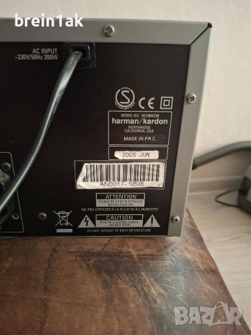 Harmah Kardon HK3380, снимка 6 - Ресийвъри, усилватели, смесителни пултове - 55191427