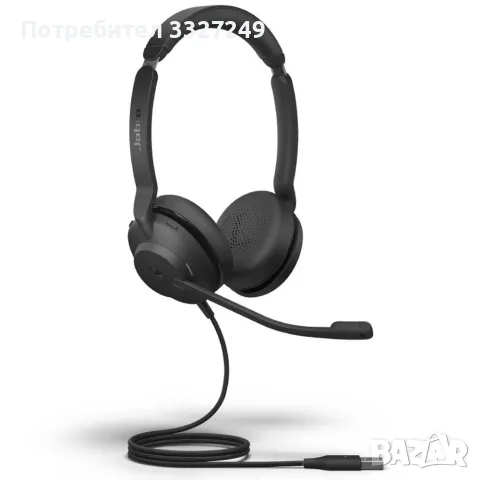 Стерео Слушалки с микрофон Jabra Evolve2 30 SE Stereo, MS, USB-C/A, Черни