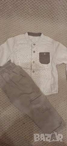 Дънки и ризки за момчета,размер 86 и 92, снимка 2 - Други - 54214033