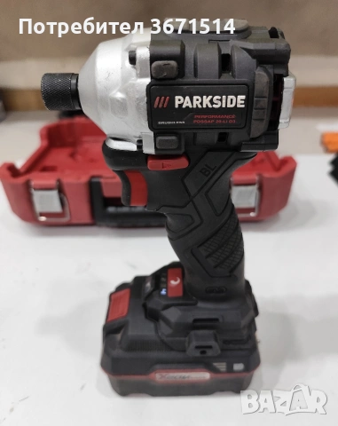 Акумулаторен ударен винтоверт Парксайд , снимка 2 - Винтоверти - 54231471