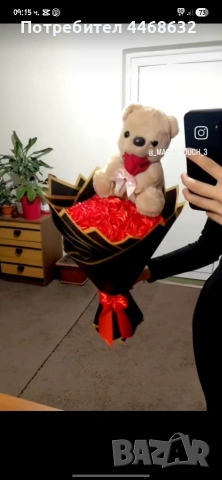 Продавам вечни букети от сатенени рози!❤️