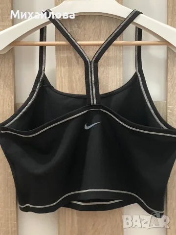 NIKE Спортен топ 'ONE' в Черно, размер L, нов с етикет, снимка 4 - Потници - 55496364