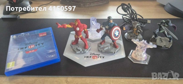 Disney Infinity 2.0 за PS4 + 6 екшън фигурки, снимка 2 - Игри за PlayStation - 53967048