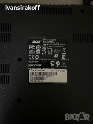 Acer Aspire V5 за части, снимка 3 - Части за лаптопи - 54652613
