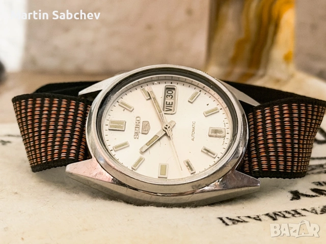Seiko 5 automatic, снимка 3 - Мъжки - 54660896