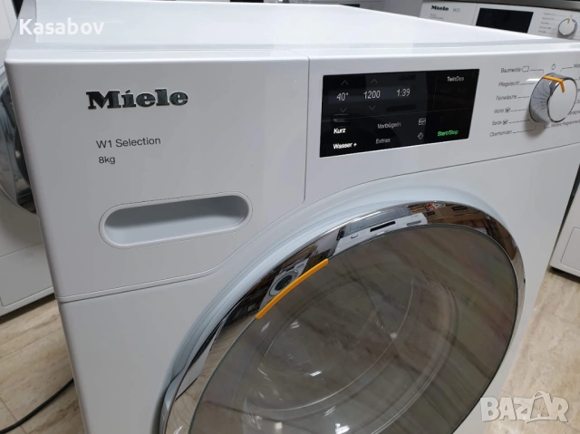 Miele 9кг 1600rpm Wi-Fi TwinDos Пералня Миеле 12м Гаранция, снимка 14 - Перални - 54716919