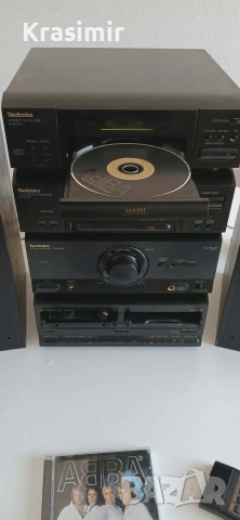 Technics Hi-Fi кула — 4 компонента + тонколони Jamo Harmony 20, снимка 3 - Ресийвъри, усилватели, смесителни пултове - 54987808