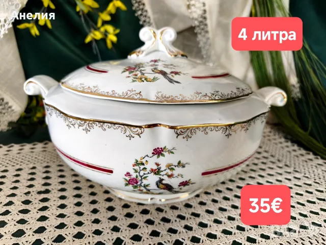 Френски супник с райска птица 