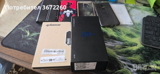 Samsung Galaxy S9+ Duos (SM-G965F) – Лилав с 2 SIM Карти в Отлично Състояние и Много Бонуси , снимка 8 - Samsung - 55187773