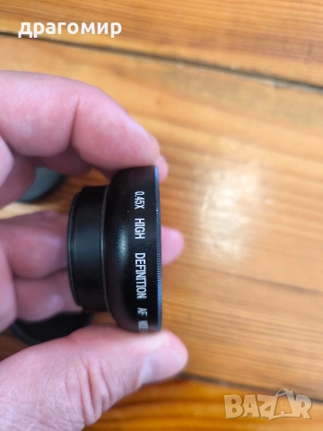 0,45X HIGH DEFINITION AF WIDE ANGLE LENS 37MM, снимка 4 - Обективи и филтри - 54424260