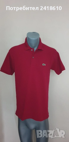 Lacoste Classic Fit  Pique Cotton Mens Size 3 - S НОВО! ОРИГИНАЛ! Мъжка Тениска!, снимка 7 - Тениски - 54971360