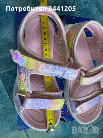 Светещи сандали Skechers, снимка 7 - Детски сандали и чехли - 54997008