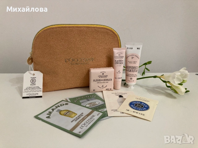 Козметичен комплект Черешова градина на L'Occitane, нов, снимка 5 - Комплекти и лотове - 54005562