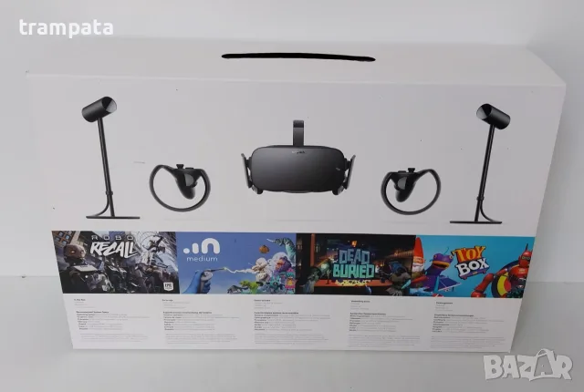 НАЙ ДОБРАТА ОФЕРТА Oculus Rift + Touch Bundle ,VR-Headset (Modell CV1)Touch-Controller., снимка 2 - Джойстици и геймпадове - 55543932