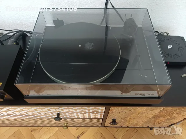 грамофон Thorens TD 318, снимка 8 - Грамофони - 55419675