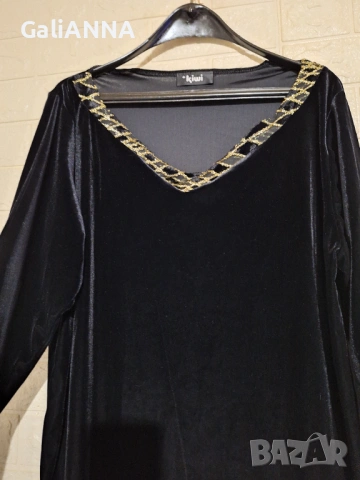 СТРАХОТНА ТУНИКА КАДИФЕ 2XL, снимка 3 - Туники - 54496147