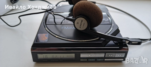 Sony Discman D-55T, снимка 8 - Радиокасетофони, транзистори - 54519422
