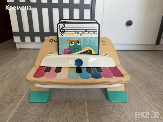 Музикална игрална маса Baby Einstein Hape и Пиано Together in Tune Hape, снимка 5 - Музикални играчки - 55687753
