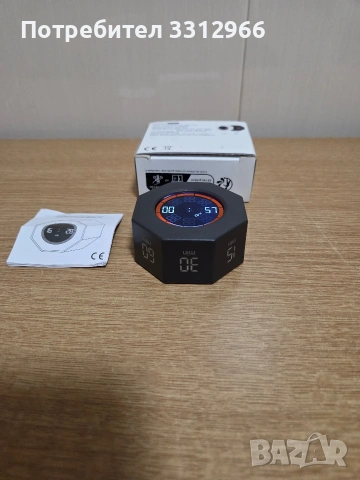 Куб таймер, въртящ се Pomodoro таймер, снимка 2 - Друга електроника - 54795356