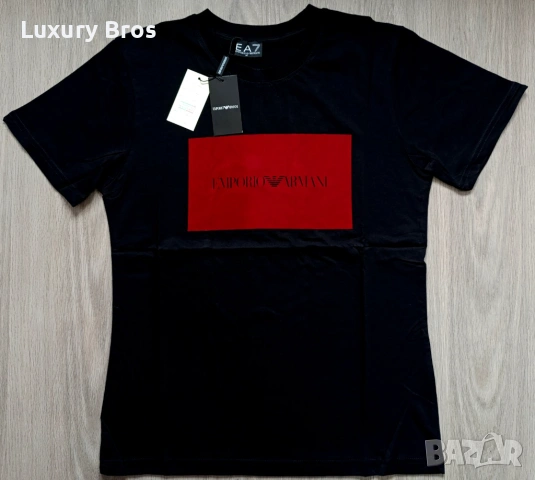 Мъжки тениски Armani, снимка 2 - Тениски - 54666642