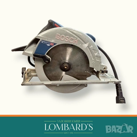 Цуркуляр BOSCH GKS-190, N: 109482 	, снимка 2 - Триони и циркуляри - 54822332