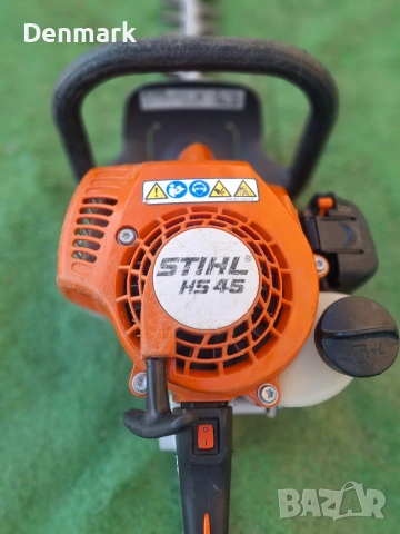Бензинов храсторез  Stihl HS 45, снимка 4 - Градинска техника - 54973914