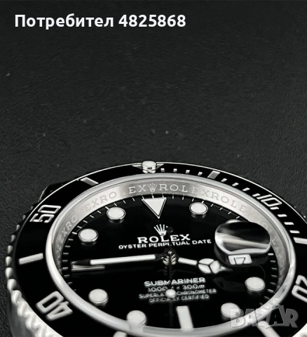 Rolex Submariner Date 41mm lBlack, снимка 3 - Мъжки - 54526581
